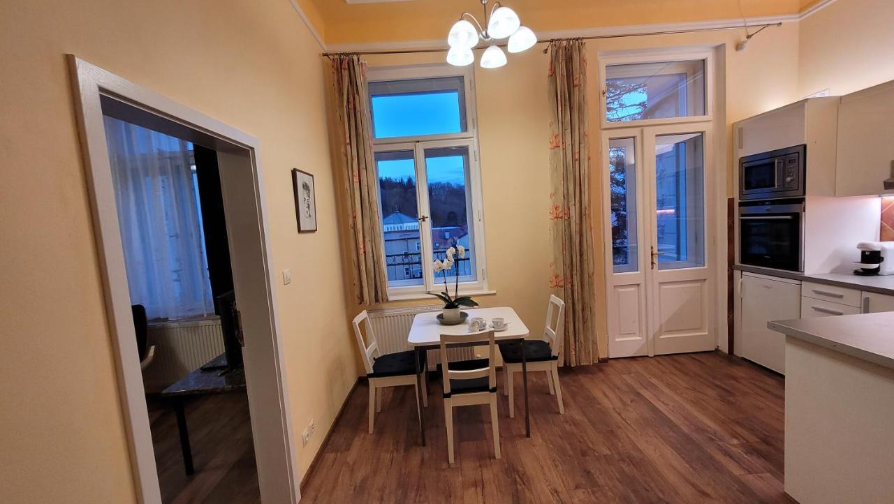 Apartmán U kolonády Mariánské Lázně Esterno foto