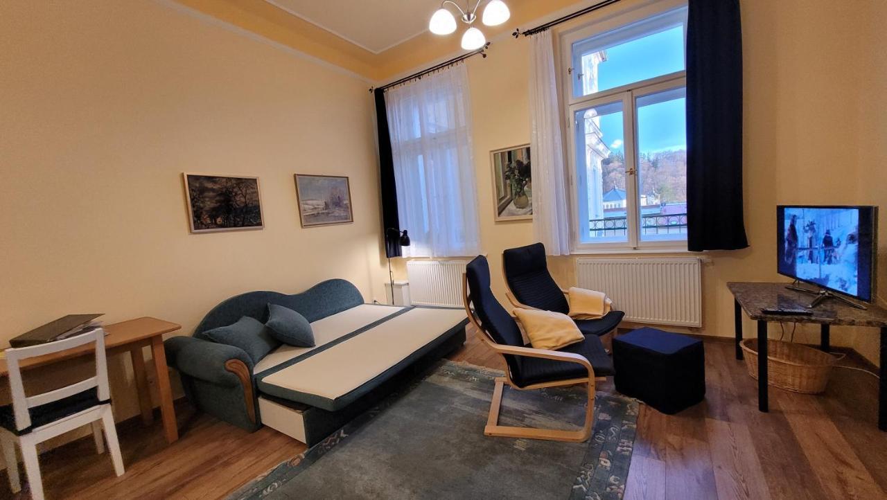 Apartmán U kolonády Mariánské Lázně Esterno foto